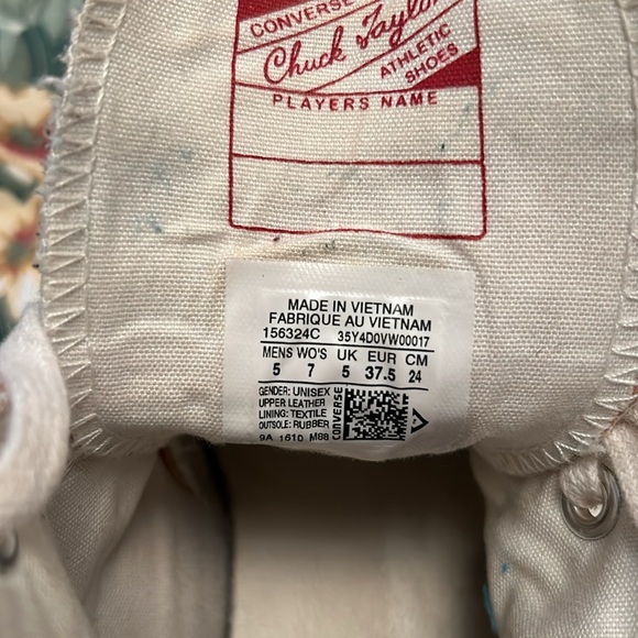 Custom Made leather Chuck Taylor converse/ UNIQUE - Picture 9 of 9